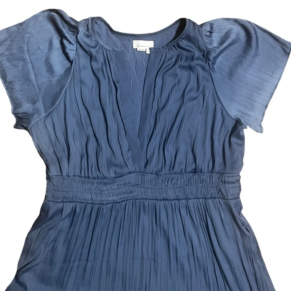 Elegant Blue Maxi Dress - Picture 7 of 15